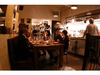 Chef Jonathan Waxman's Barbuto Chef's Seasonal Family Menu for 12 People with Wine Pairing