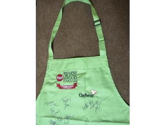 Signed Chefwear Apron from the 2011 Food Network South Beach Wine & Food Festival