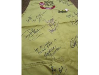 Celebrity Chef Signed Chefwear Apron: 2011 Food Network South Beach Wine & Food Festival