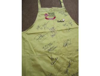 Celebrity Chef Signed Chefwear Apron: 2011 Food Network South Beach Wine & Food Festival