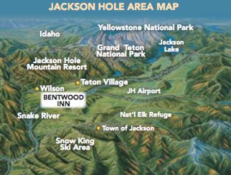 3 Night Stay for two in a Deluxe Guest Room at The Bentwood Inn-Jackson Hole, WY