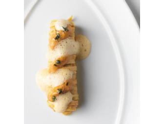 A Dinner for 8 guests in the Adour Alain Ducasse at the St. Regis's NY Vault Room