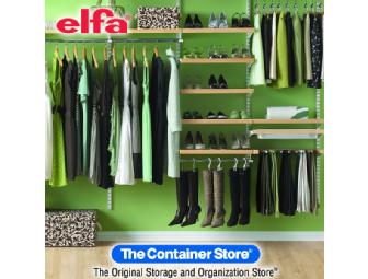 Redo and Organize your Closet with elfa Space Makeover from The Container Store