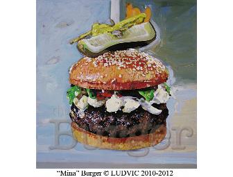 Limited Edition 'Mina' Burger by LUDVIC