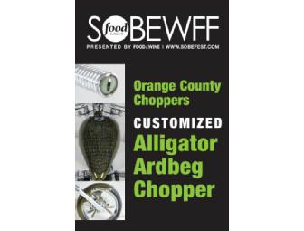 Orange County Choppers Customized Alligator Ardbeg Chopper