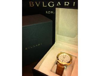 Make Time Count: BULGARI 18kt Gold Mens Watch