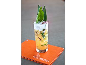 Dinner at Miami's iconic Rusty Pelican