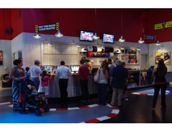 Four Gift Cards for Indoor Go Kart Racing at K1 Speed!