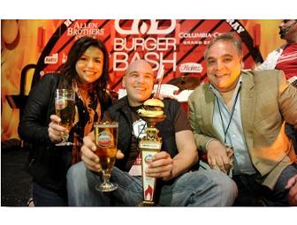 2 SOLD OUT Amstel Light Burger Bash presented by Pat LaFrieda Meats hosted by Rachael Ray!