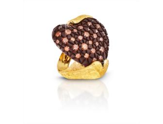 King Jewelers, Aventura Presents a Stunning Italian Designed Ring Signed by Pomi