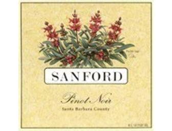 2009 Sanford Winery Pinot Noir and 2010 Sanford Winery Chardonnay