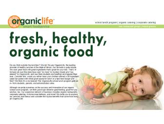 Think Outside the Lunchbox with Healthy Menu Consulting from OrganicLife!