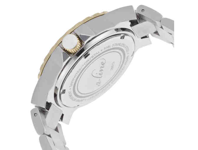 a_line Marina Two-Tone Steel 40MM Watch!
