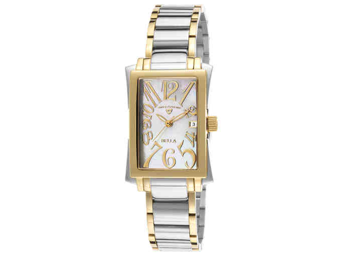 Swiss Legend Bella Mother of Pearl Dial Two-Tone Stainless Steel Watch