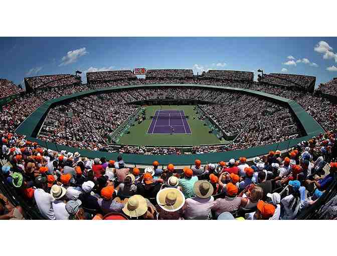 Two Tickets to the Miami Open Semifinal Tennis Match on 4/1/16 with $75 Food and Beverage