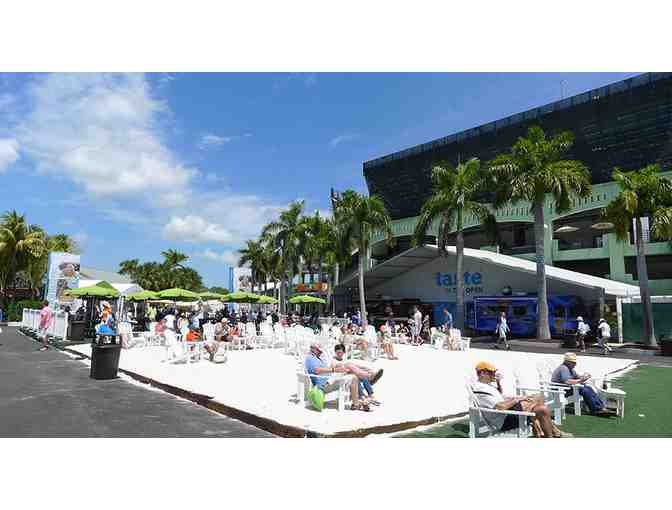 Two Tickets to the Miami Open Semifinal Tennis Match on 4/1/16 with $75 Food and Beverage