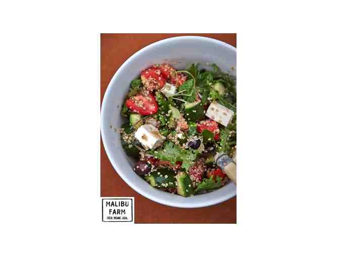 Dinner for two at Miami's Malibu Farm