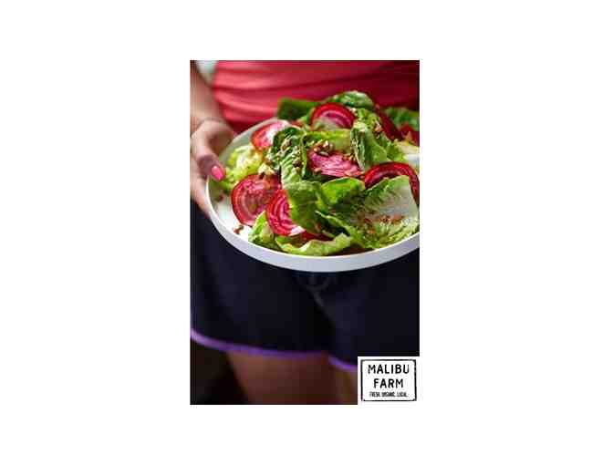 Dinner for two at Miami's Malibu Farm