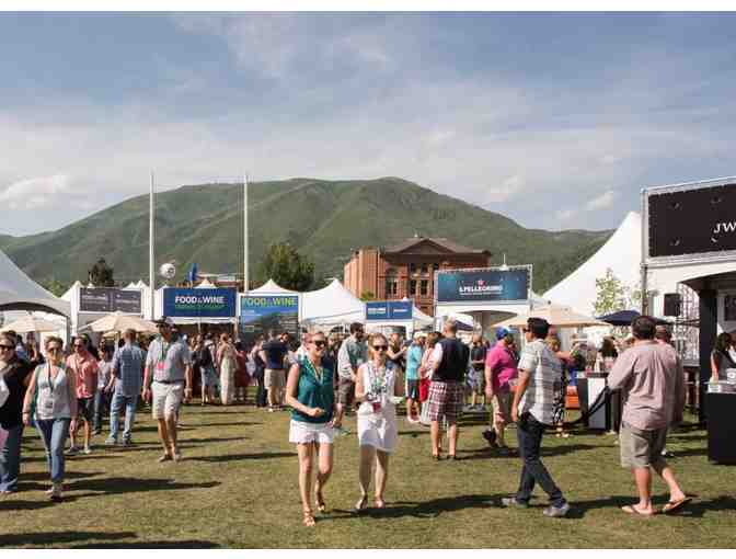 Two Consumer Passes to the 2016 FOOD & WINE Classic in Aspen