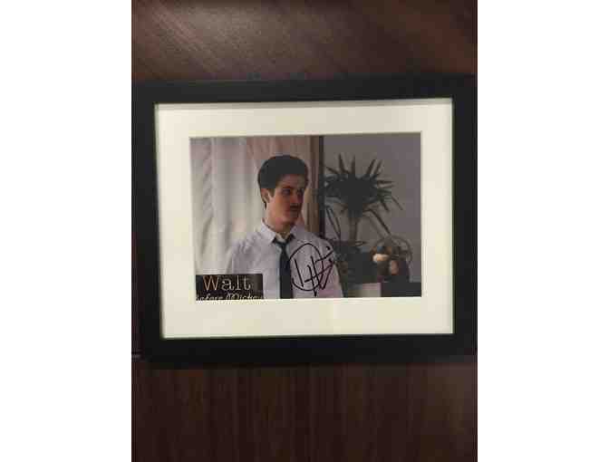 Walt Before Mickey Signed Mini Poster & Signed Picture of David Henrie as Rudy Ising
