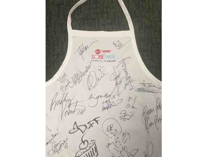 Celebrity Chef Signed ChefWorks Apron From 2016 SOBEWFF