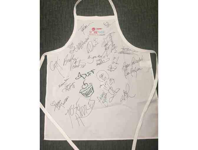 Celebrity Chef Signed ChefWorks Apron From 2016 SOBEWFF