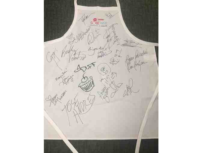 Celebrity Chef Signed ChefWorks Apron From 2016 SOBEWFF