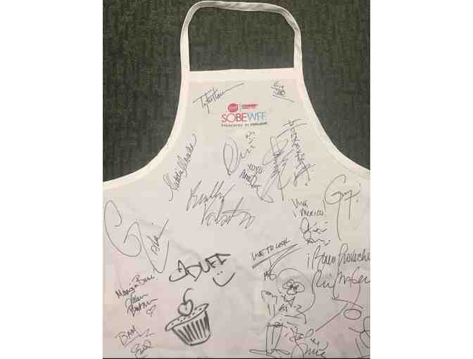 Celebrity Chef Signed ChefWorks Apron From 2016 SOBEWFF