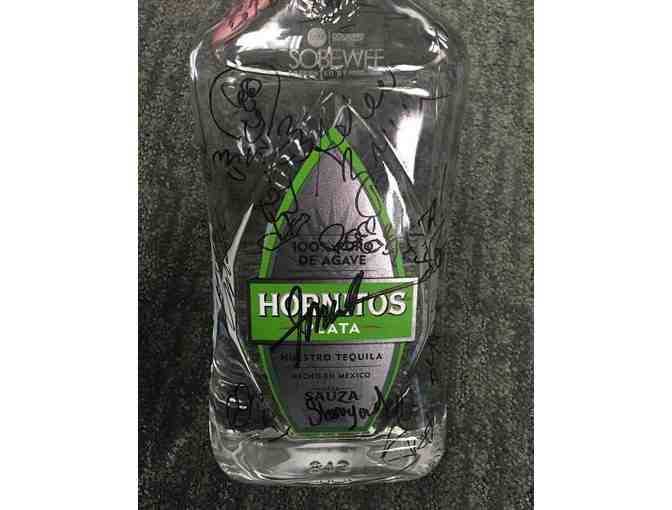 Signed 1.75L Bottle of Hornitos from the WME Chef After Party at the Nautilus Hotel