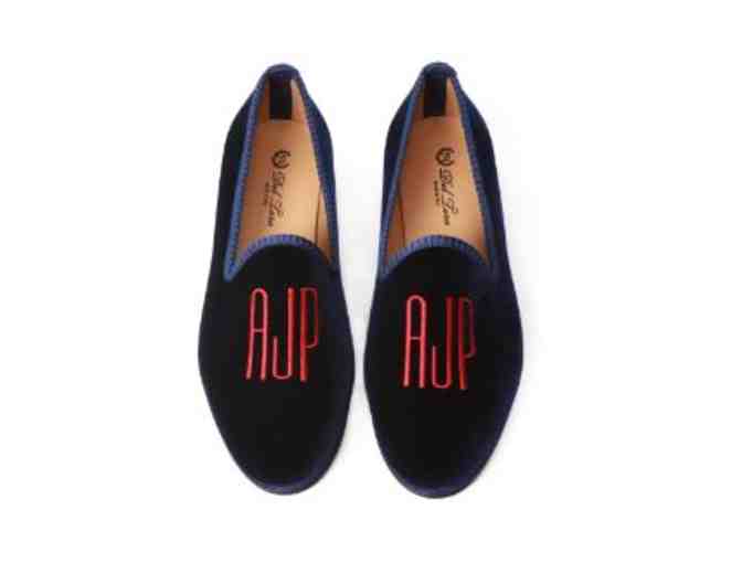 Del Toro Shoes Bespoke Custom Slipper with Custom Image