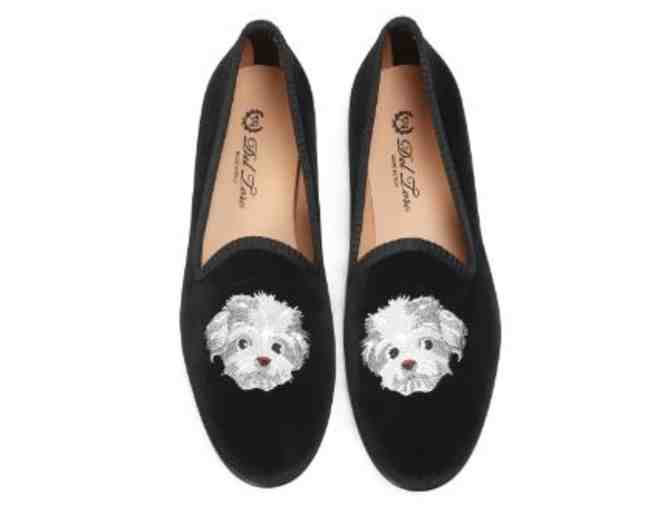 Del Toro Shoes Bespoke Custom Slipper with Custom Image