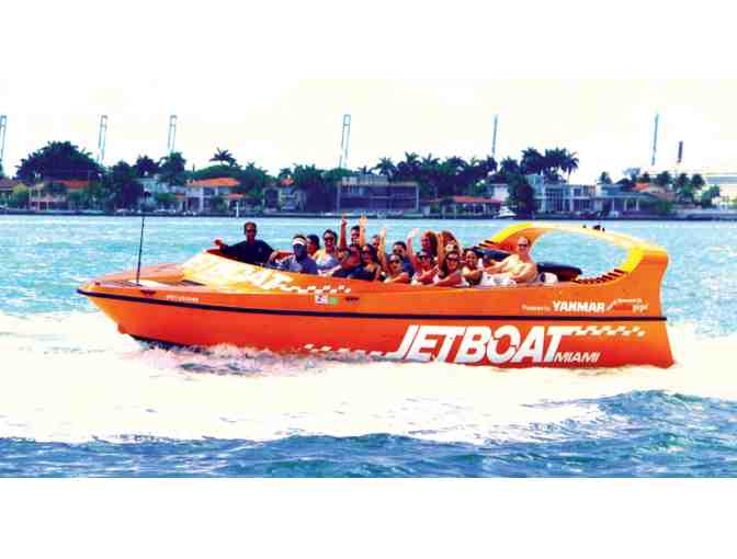 Jet Boat Miami - Adrenaline Junkie Ride Gift Certificate for (10) Ten