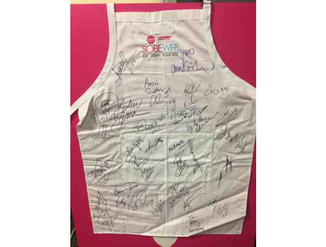 Celebrity Chef Signed Chef Works Apron From 2017 SOBEWFF