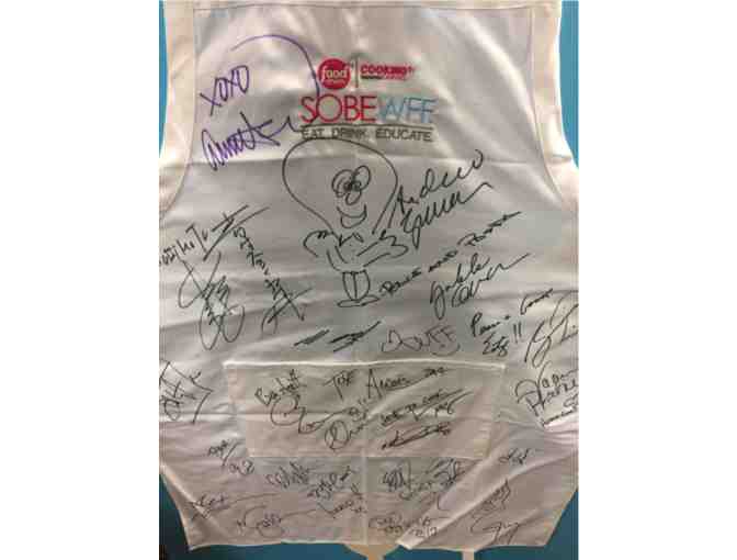 Celebrity Chef Signed Chef Works Apron From 2017 SOBEWFF