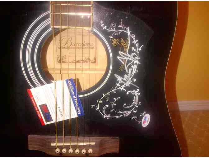 Acoustic Guitar signed by James Taylor