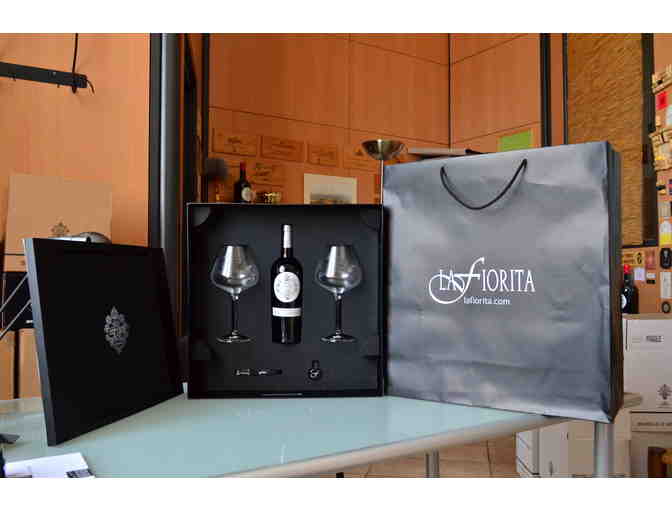 La Fiorita Wine Box and 3 Bottles of Wine