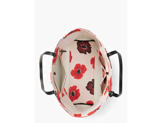 Kate Spade Handbag - Hyde Lane Pink with Poppies Riley