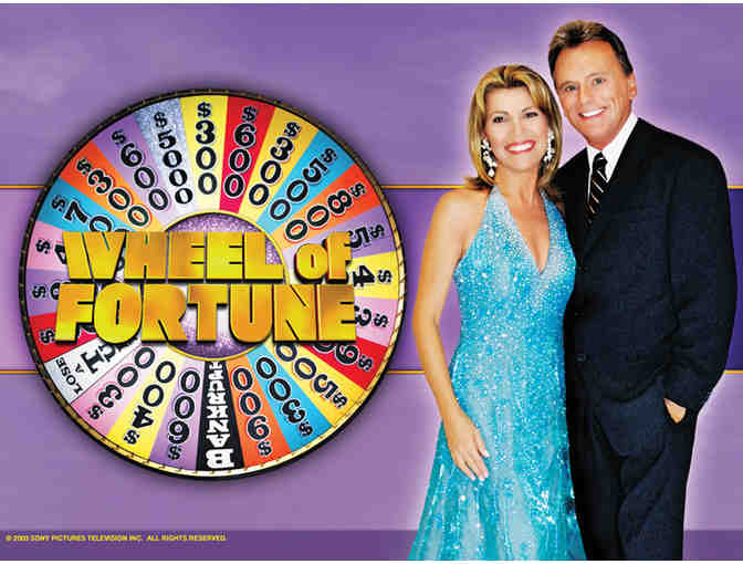 Wheel of Fortune - 4 Production Passes for Live Taping and Collectibles