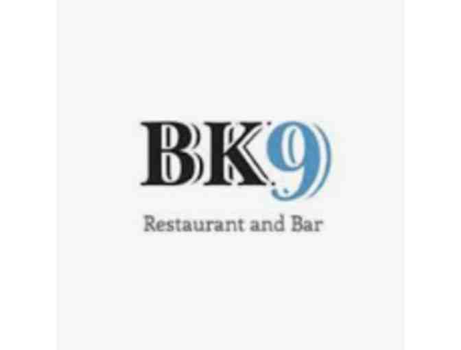 BK9 Restaurant: $100 Gift Card for Dinner for 2 - Photo 1