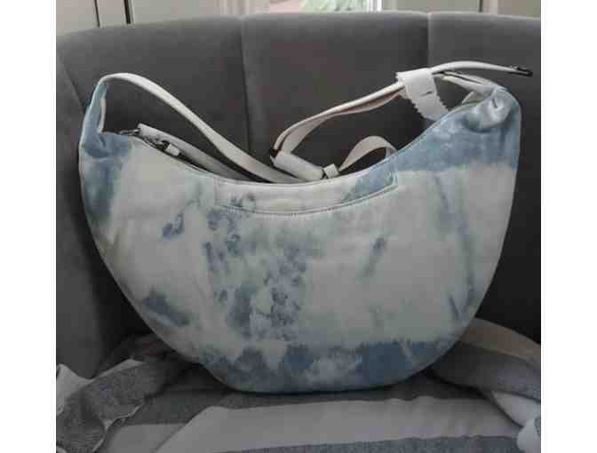 Rag and Bone: Riser Acid Wash Denim Hobo Bag