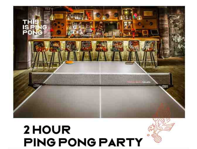 Spin Flatiron: 2 Hour Ping Pong Party for 10 Adults - Photo 1