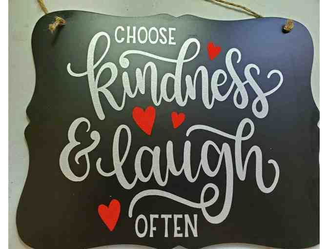 Hand-crafted, Choose Kindness Plaque - Photo 1