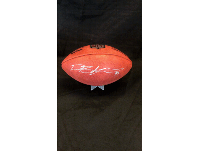 DeForest Buckner Signed Football
