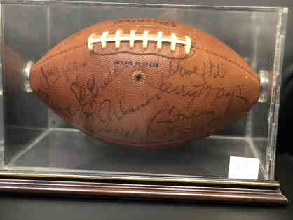 1964 AFL Championship Autographed Football w/ 28 signatures