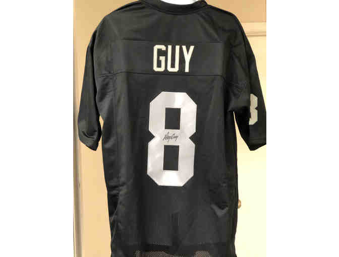 Ray Guy Oakland Raiders Autographed Jersey
