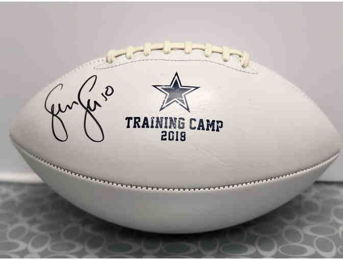 Sean Lee Dallas Cowboys 2018 Training Camp Autographed Football