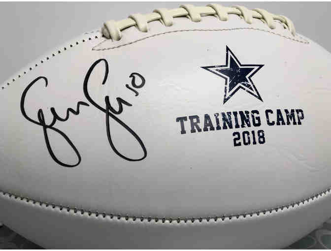 Sean Lee Dallas Cowboys 2018 Training Camp Autographed Football