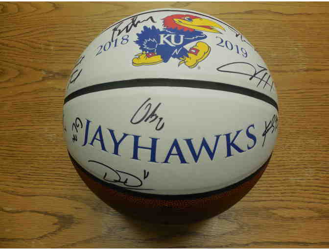 2018-2019 KU Men's Autographed Basketball
