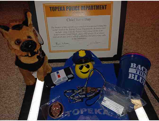Topeka Police Chief for the Day!