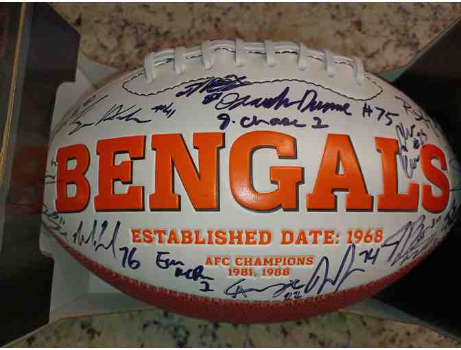 2021 Cincinnati Bengals 2021 Starters Autographed Football